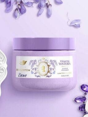 Dove Bridgerton Limited Edition Lavender Body Scrub